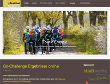 Tablet Screenshot of goe-challenge.de